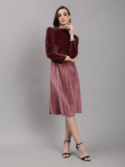 Sleeveless Jacket and Dress Set