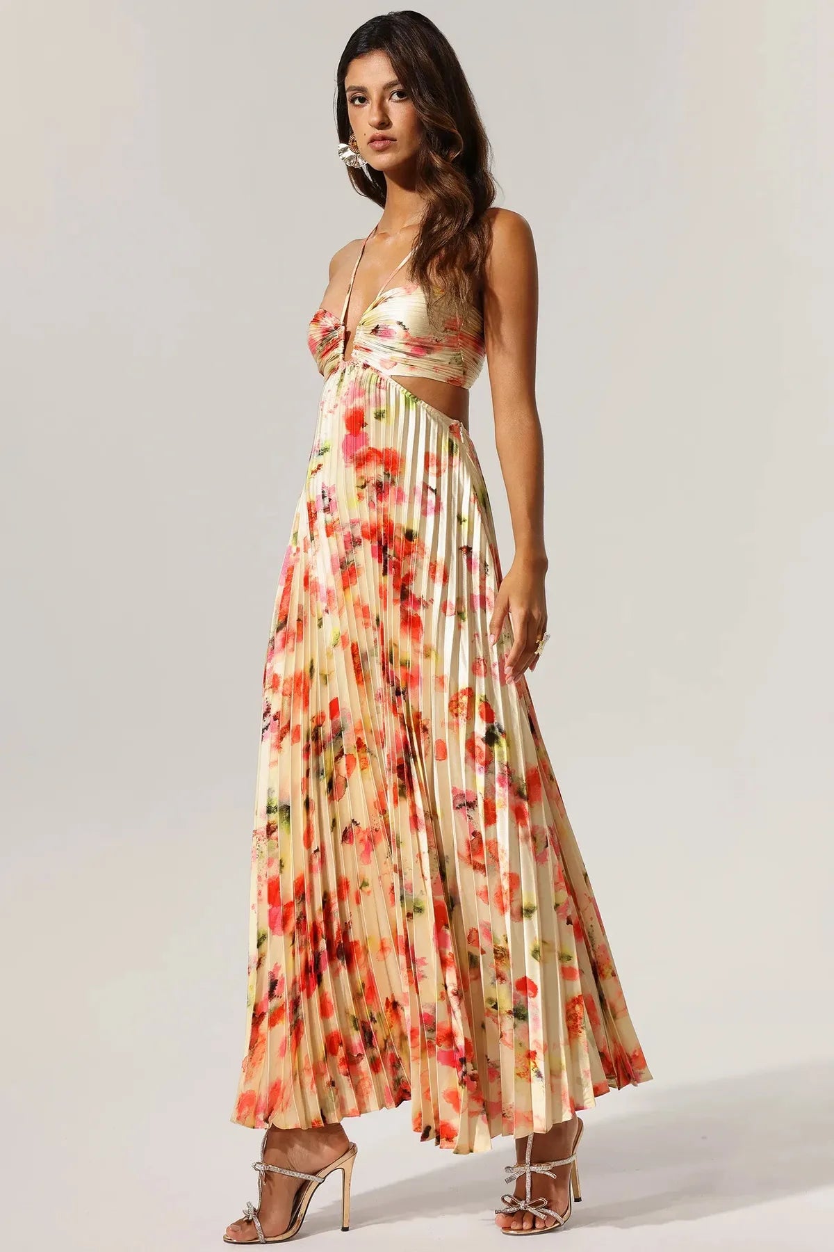 Hollow Out Maxi Dress