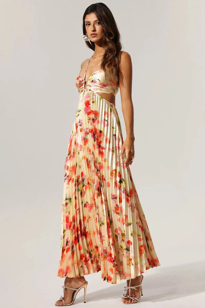 Hollow Out Maxi Dress