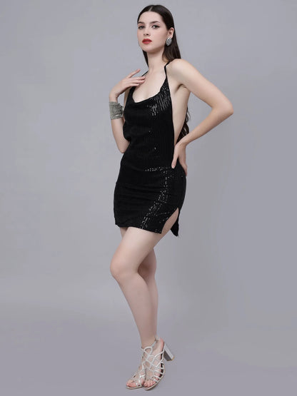 Sexy Sequins Mini Dress