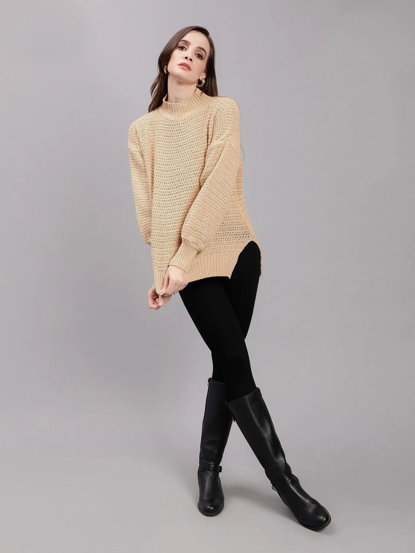 Warm Knitted Pullover