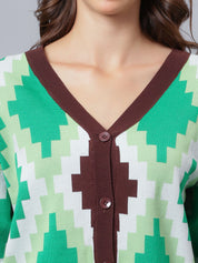 Knitted Cardigan Pant Two-Piece Set