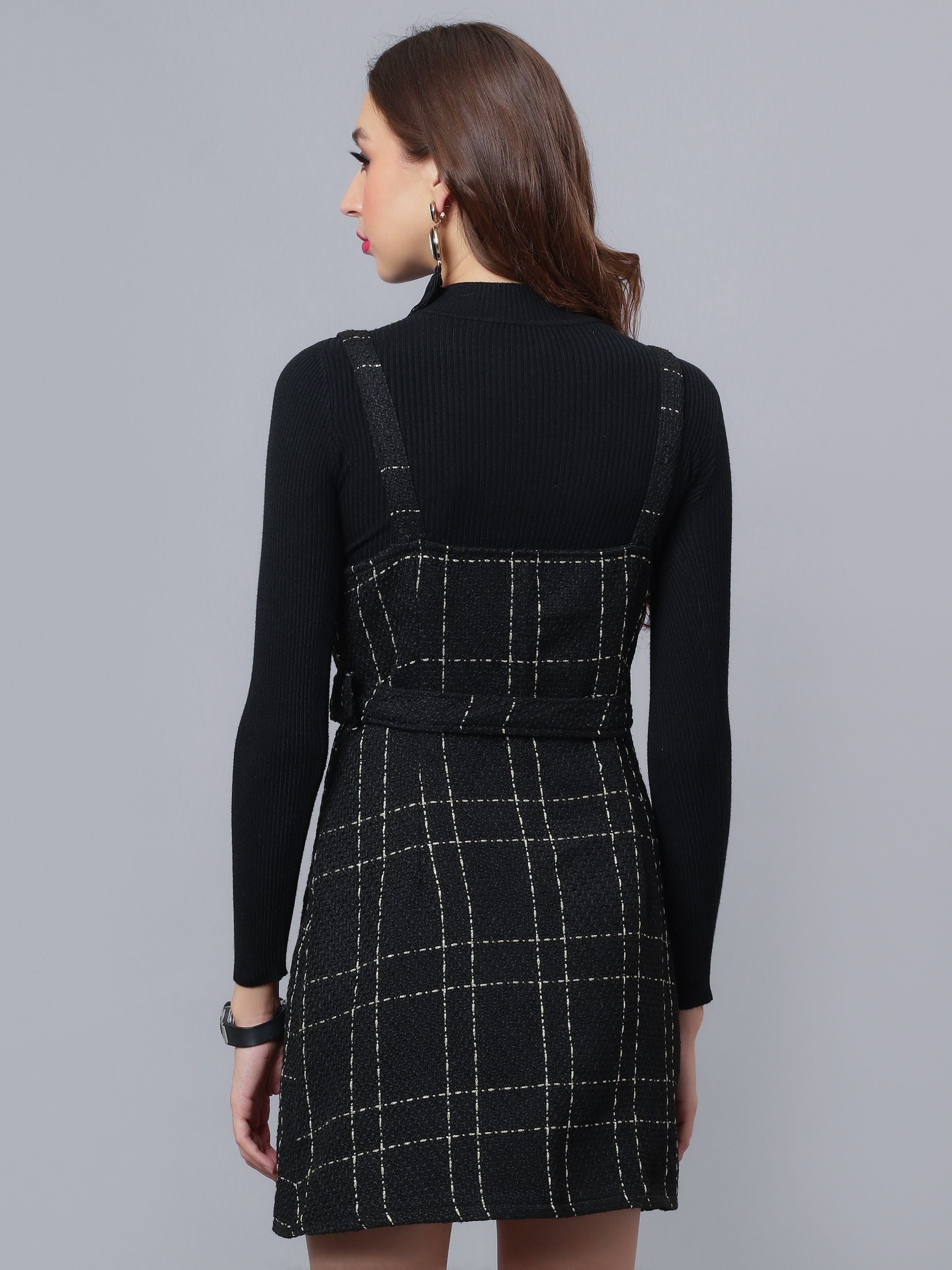 Button Accent Dress