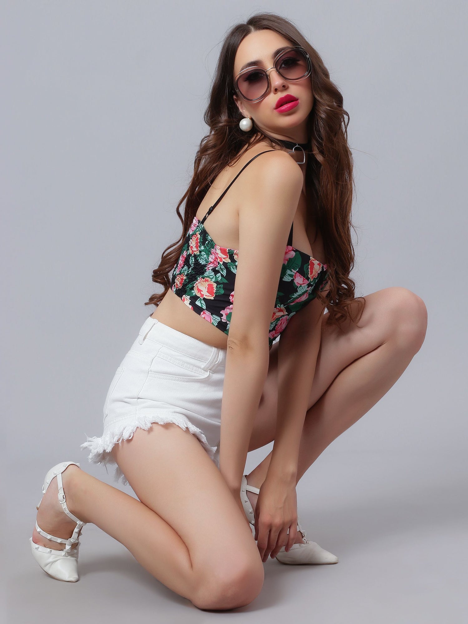 Hot Frayed Denim Shorts