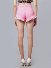 Hot Frayed Denim Shorts