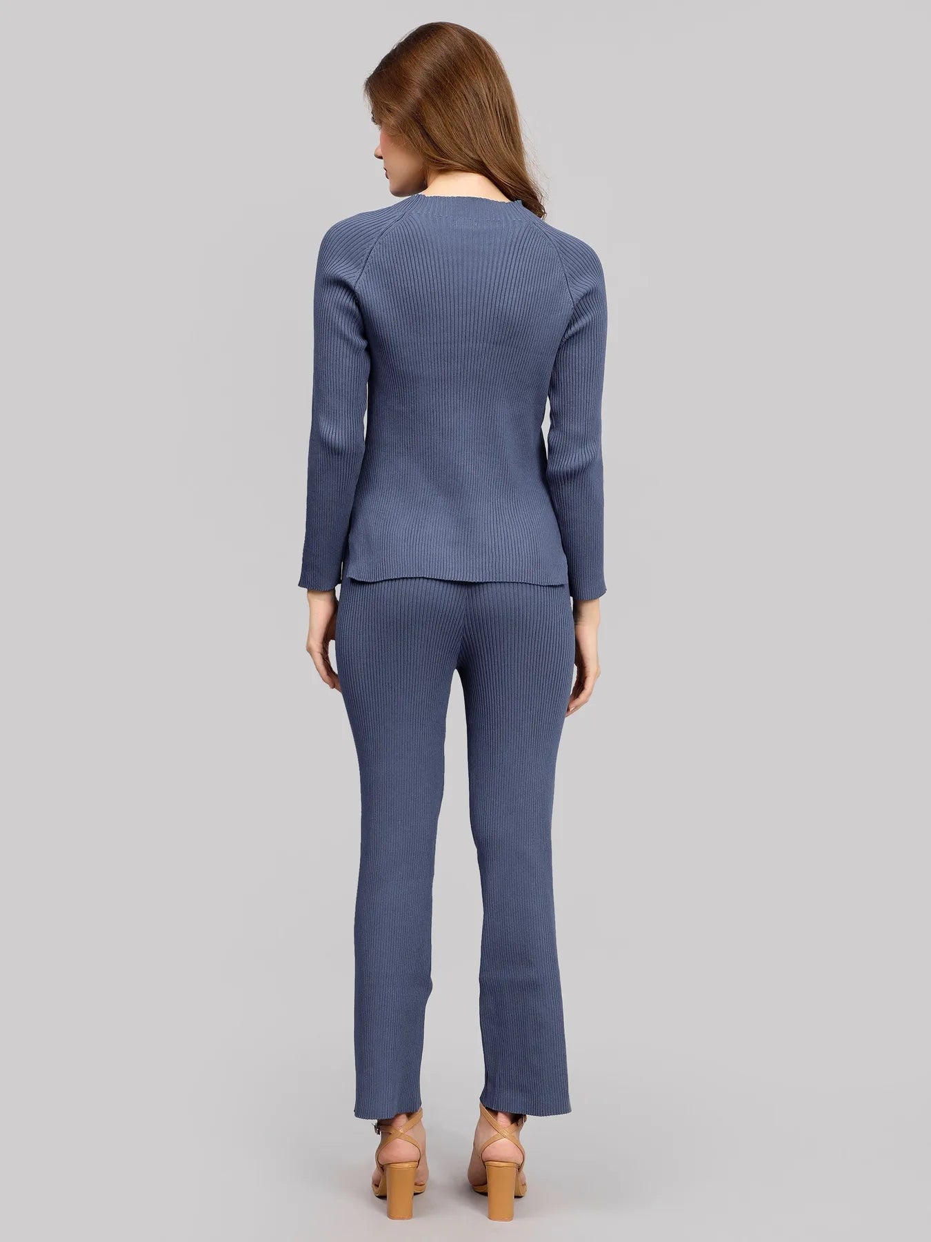 Casual Knitted Two Piece Set