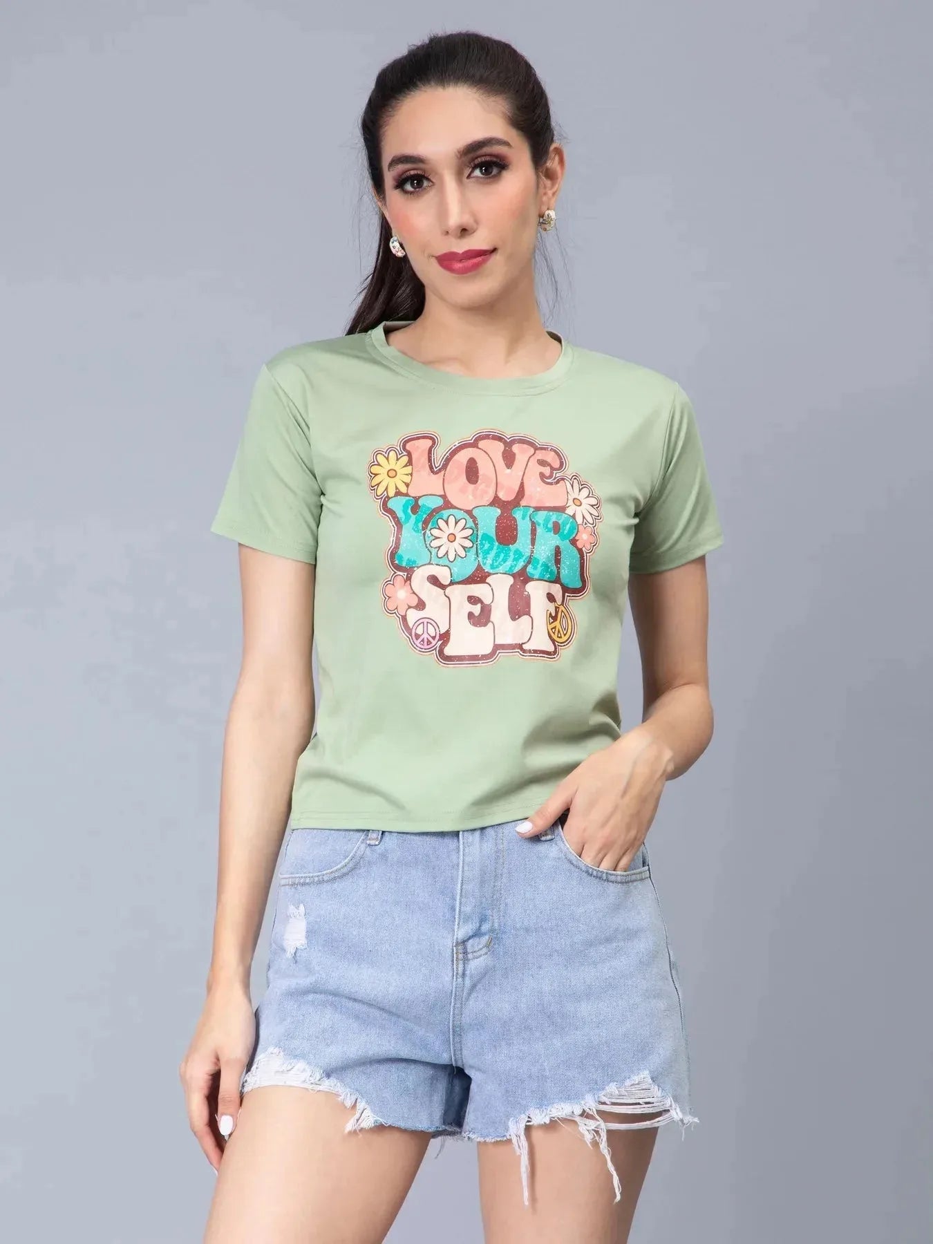 Love Your Self Print T-Shirt