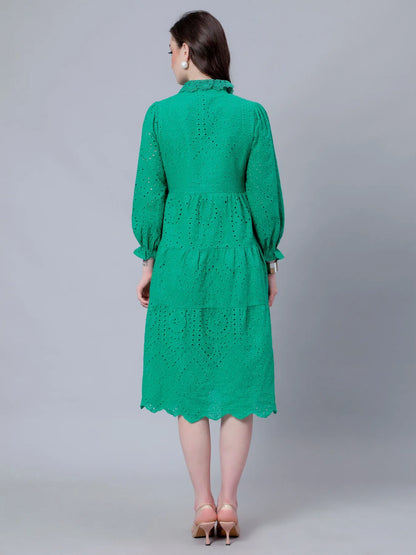 Hollow Hook Chicken Dress
