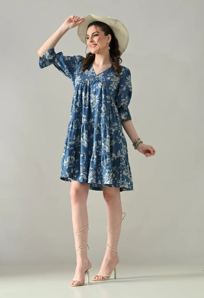 Floral Drift Dress