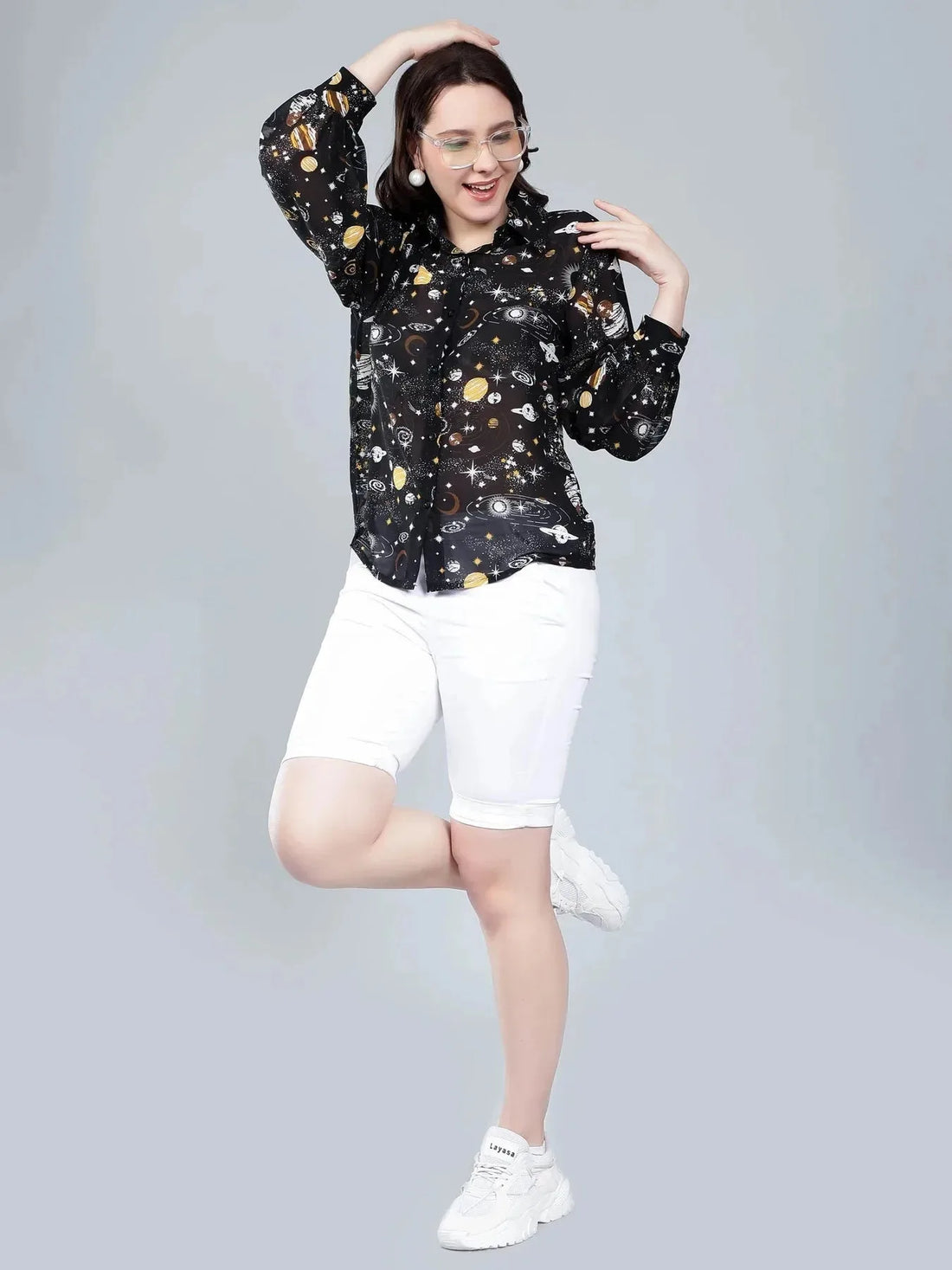 Celestial Print Shirt