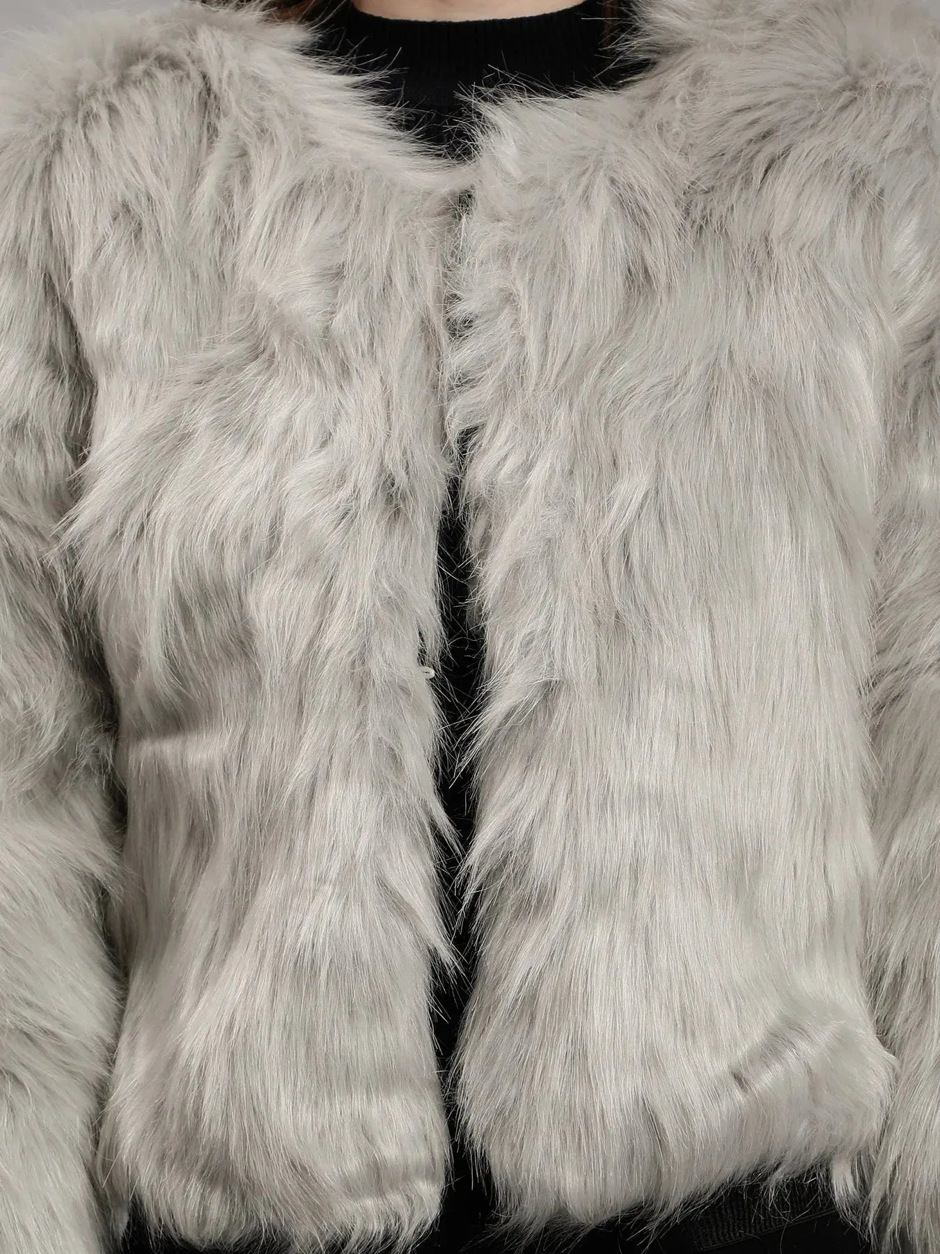 Luxurious Faux Fur Coat
