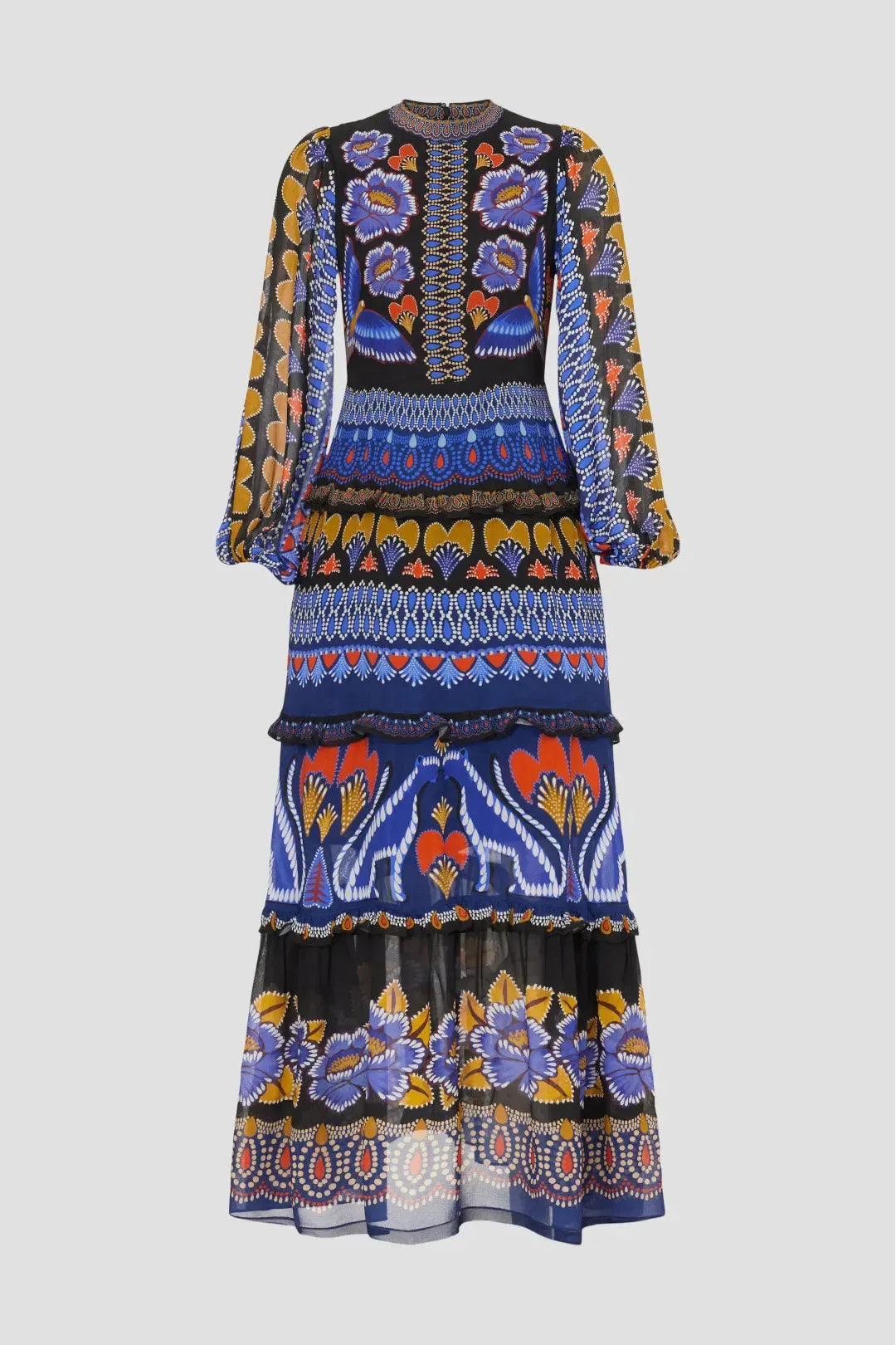 Floral Printed Maxi Dress