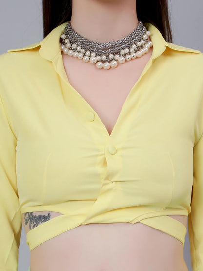Classic Blouse &amp; Culottes Set