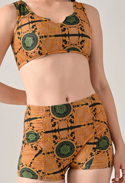 Baroque Two-Piece Swimsuit