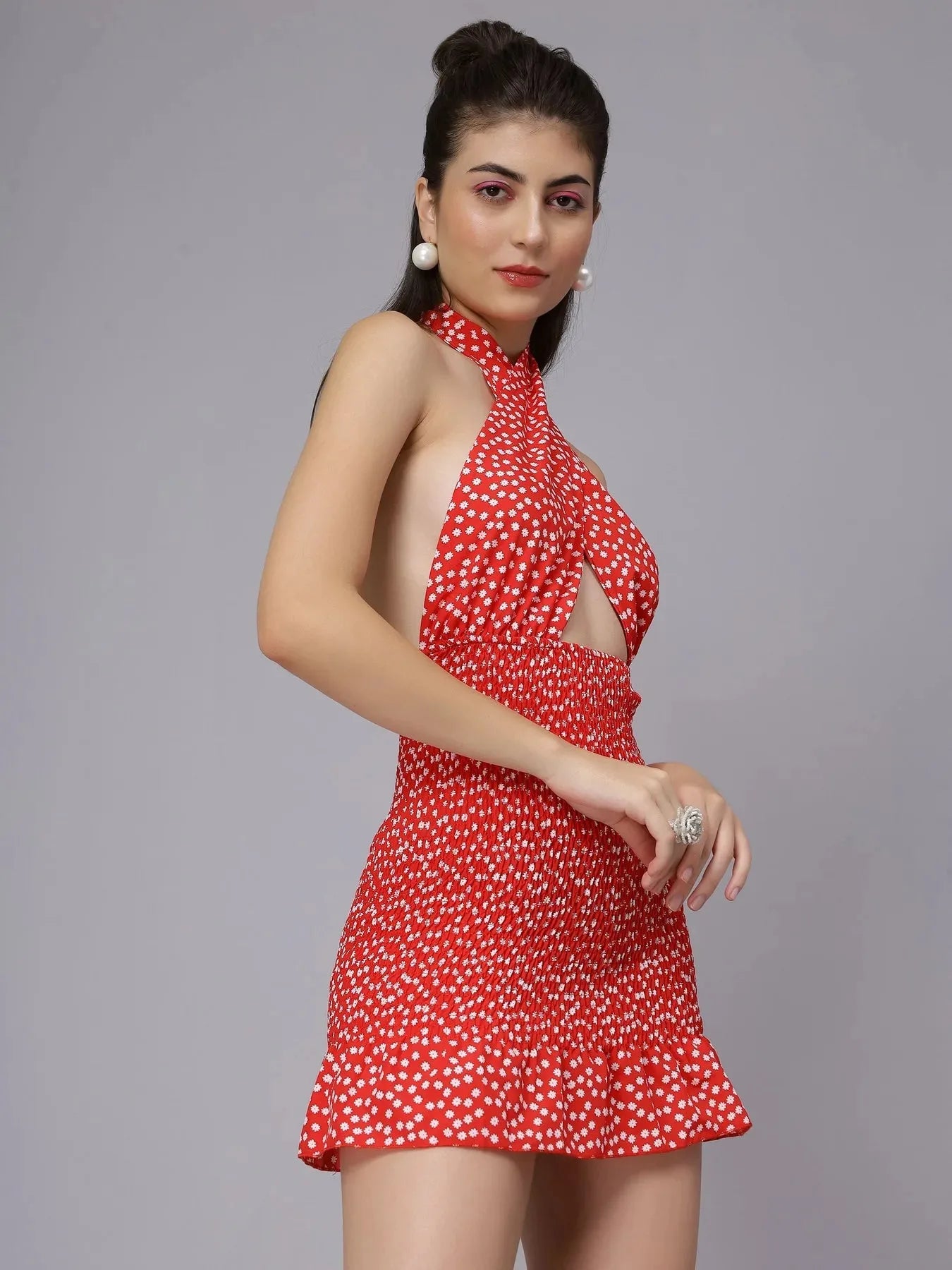 Sexy Backless Mini Bodycon Dress