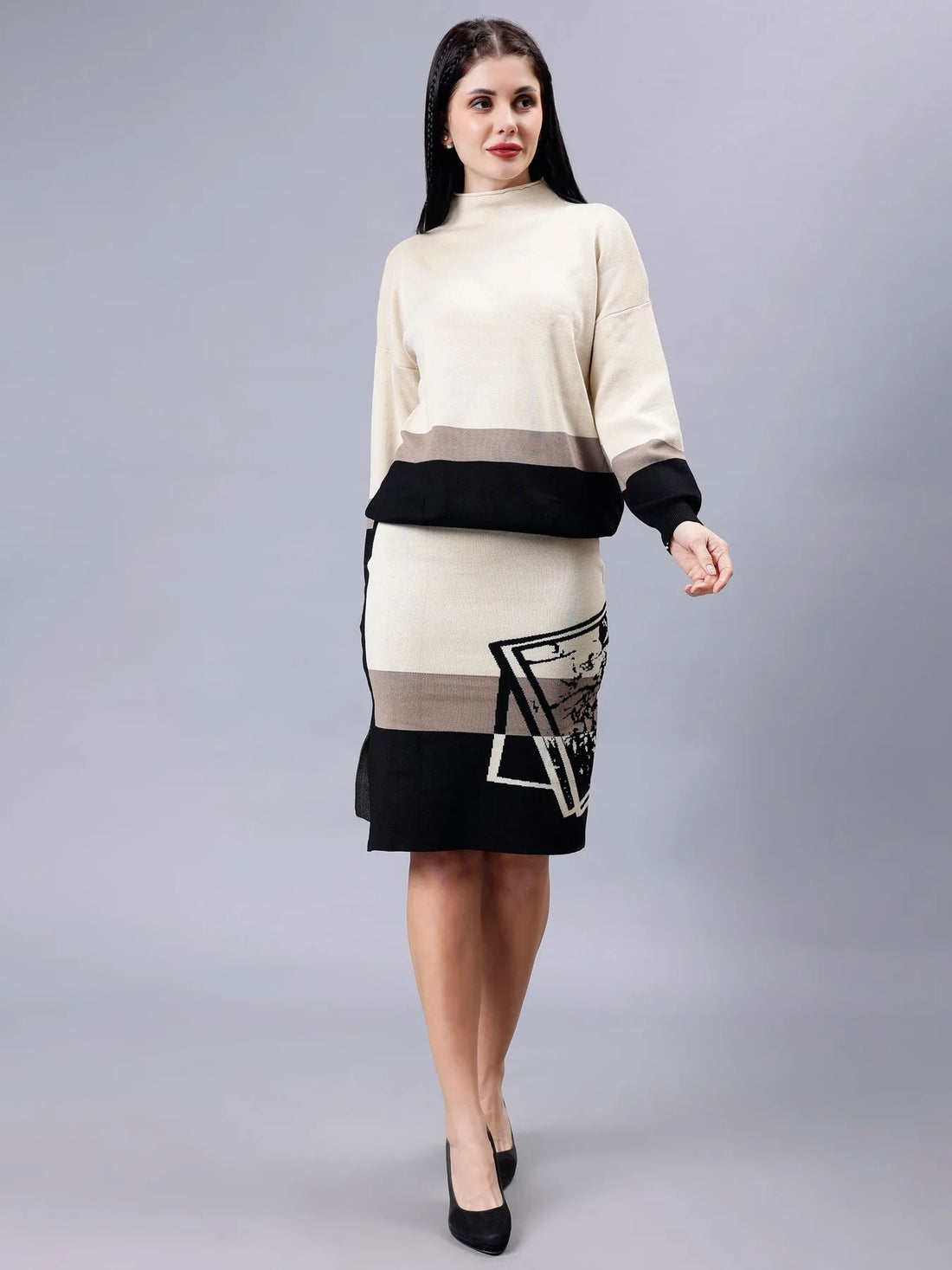 Knitted Two-Piece Set