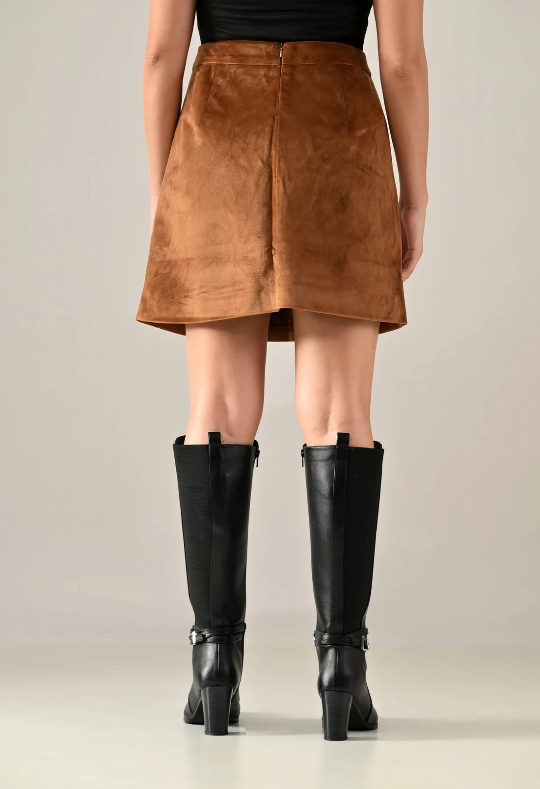 Salnor Suede Mini skirt