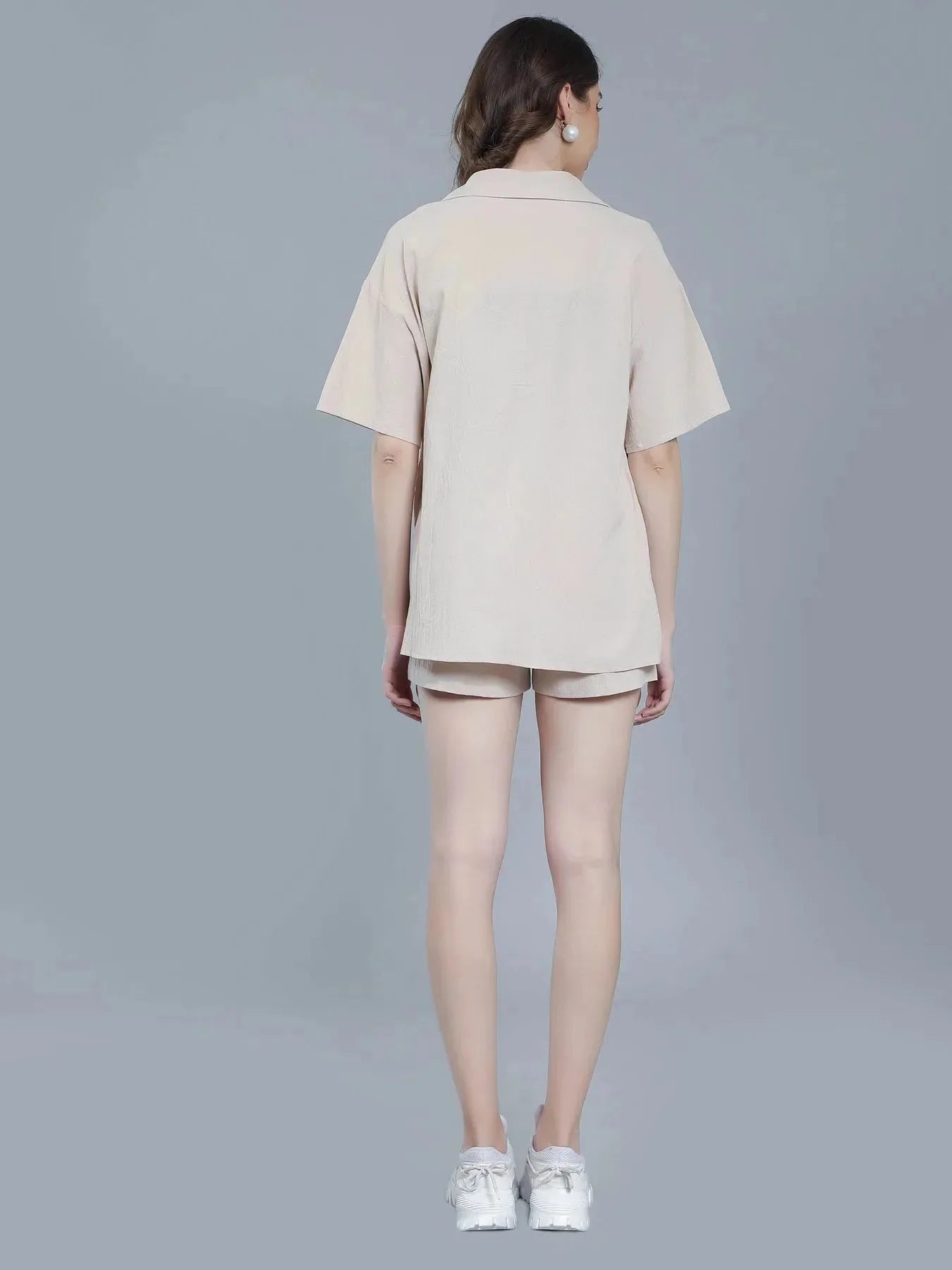 Shirt Shorts Two-Piece Casual Set