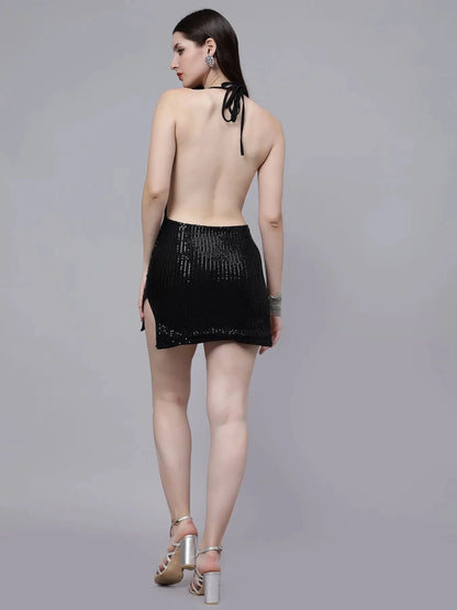 Sexy Sequins Mini Dress