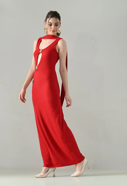 Golden Grace Maxi Dress