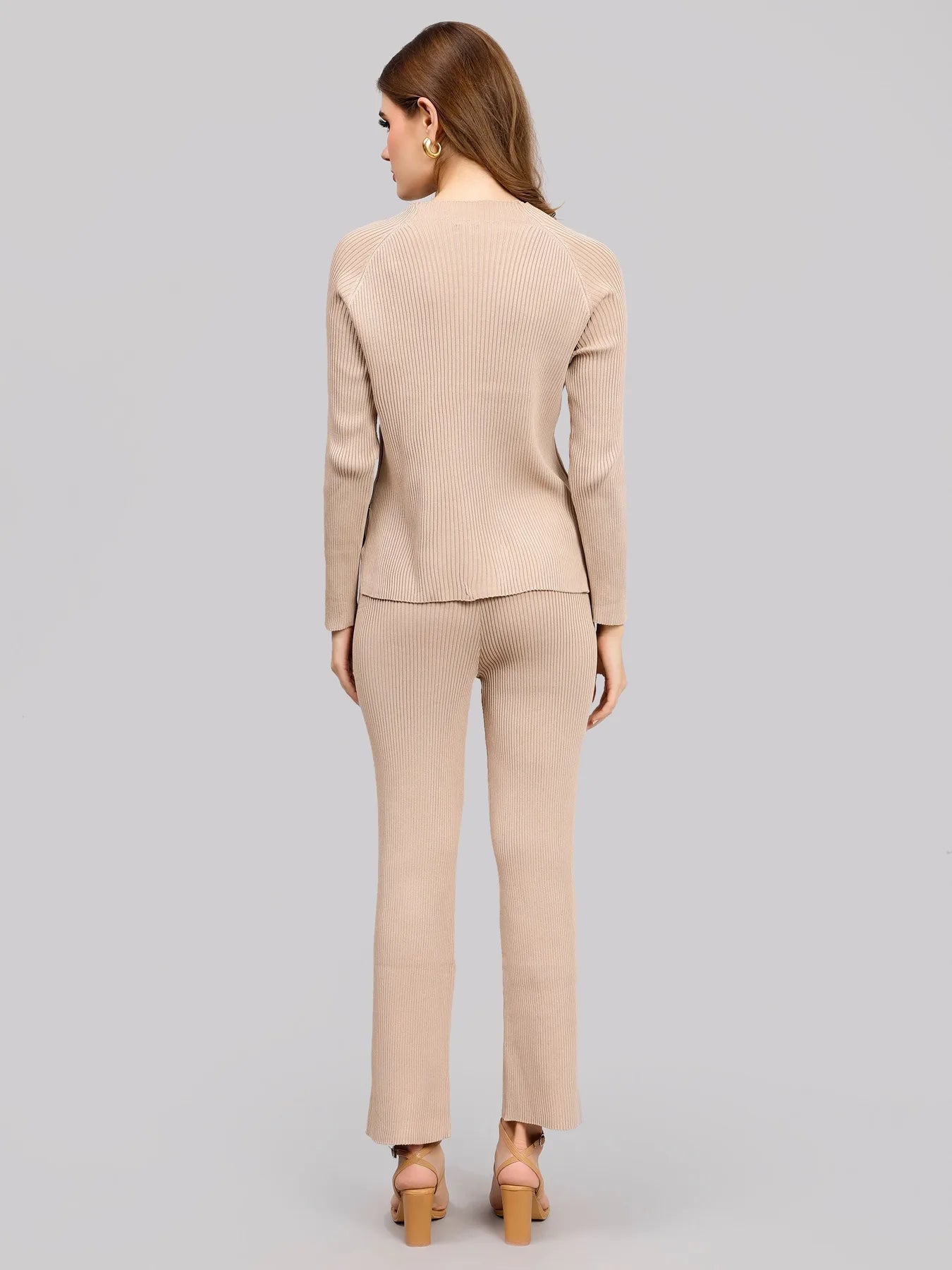 Casual Knitted Two Piece Set