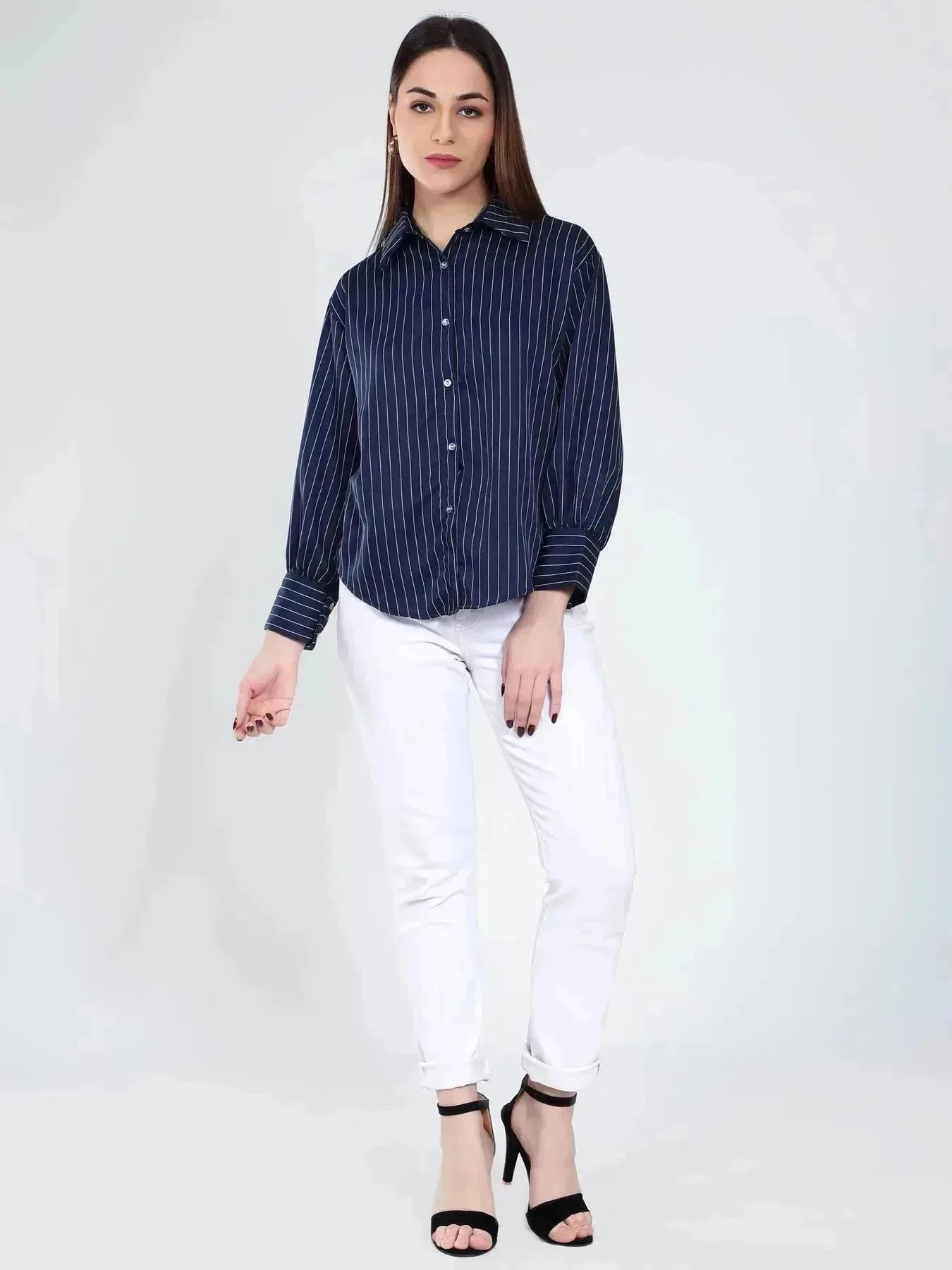 Pin Stripe Formal Shirt