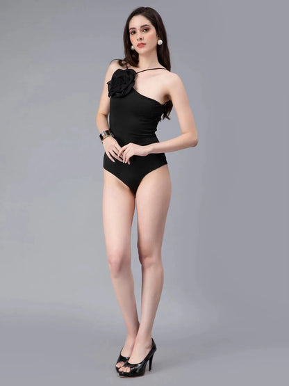 Flower Accent Bodysuit