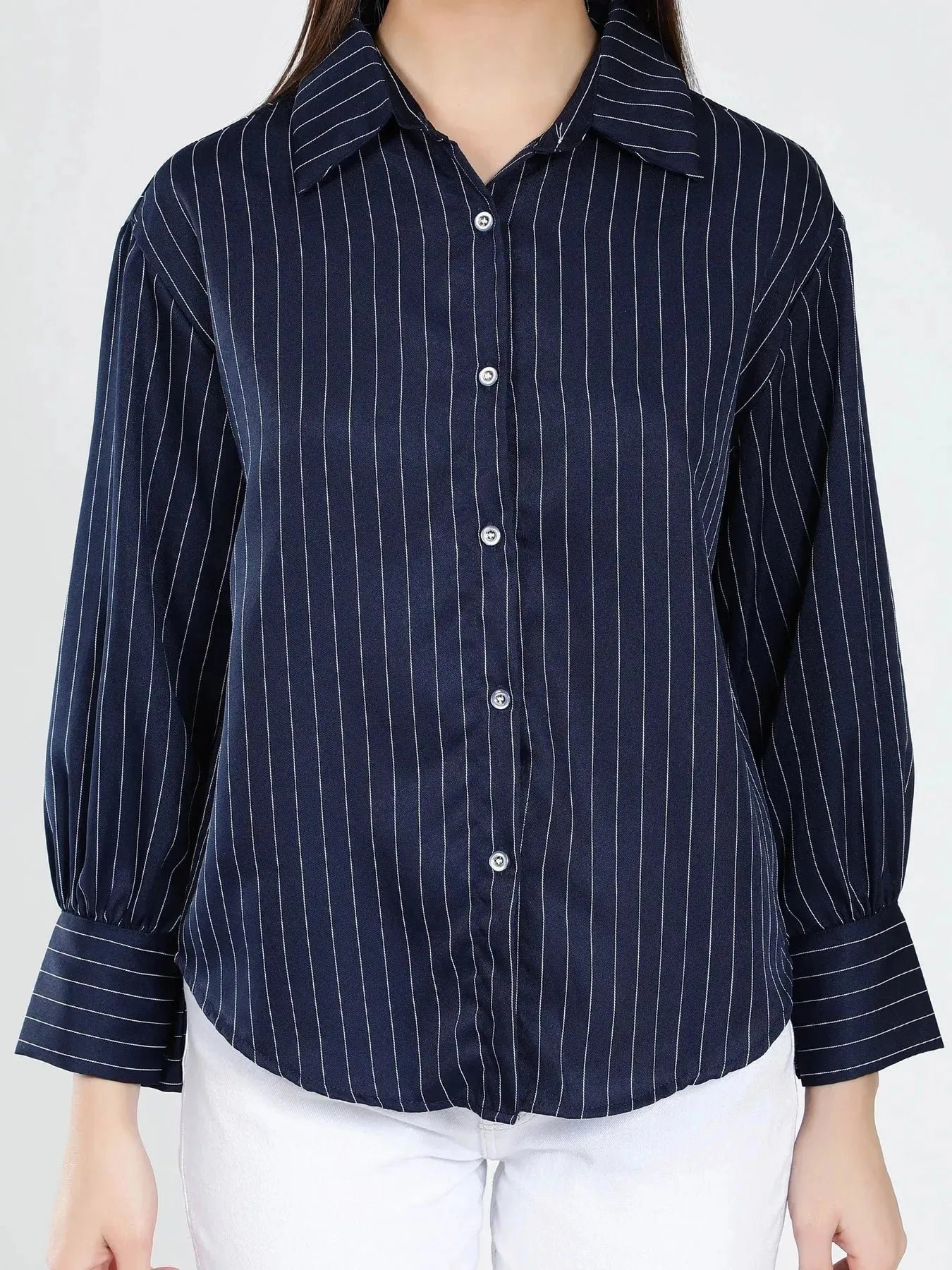 Pin Stripe Formal Shirt