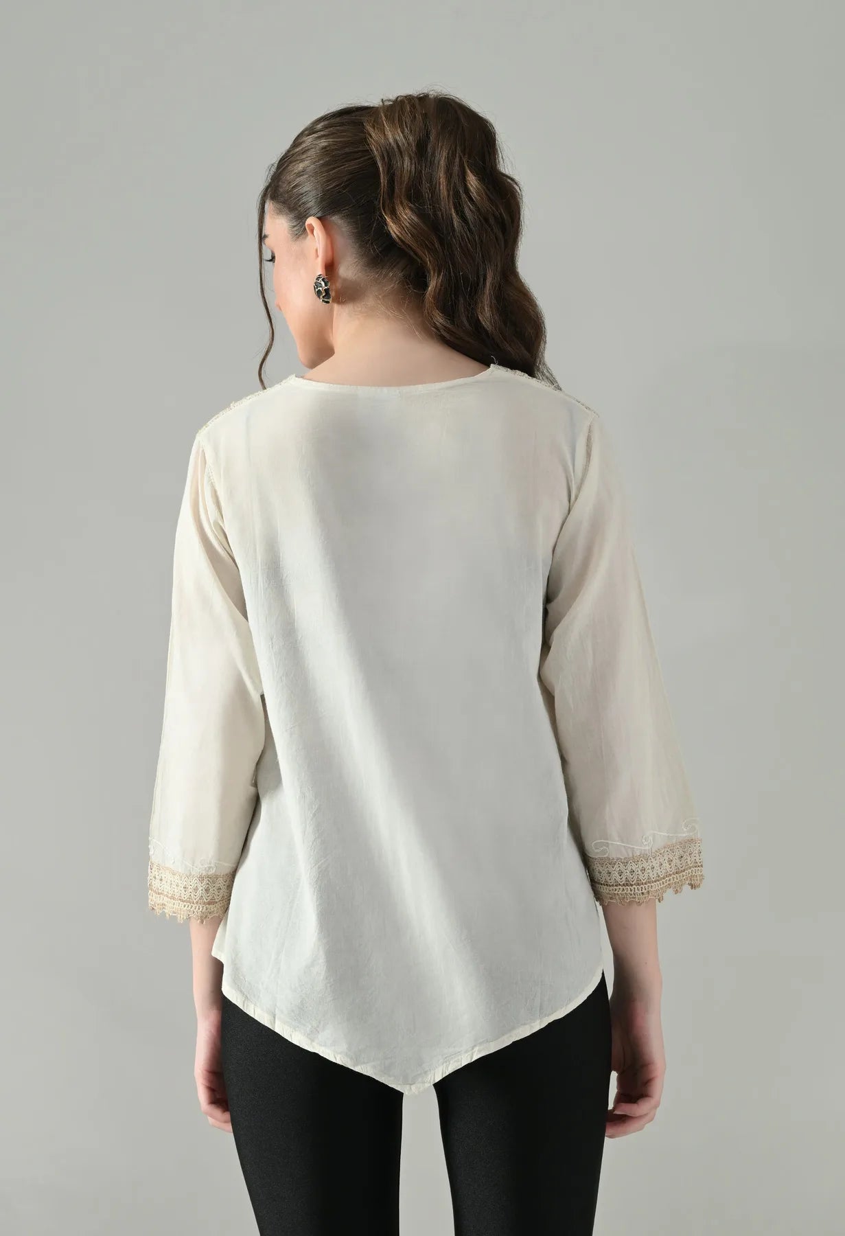 Flora Grace Embroidered Top