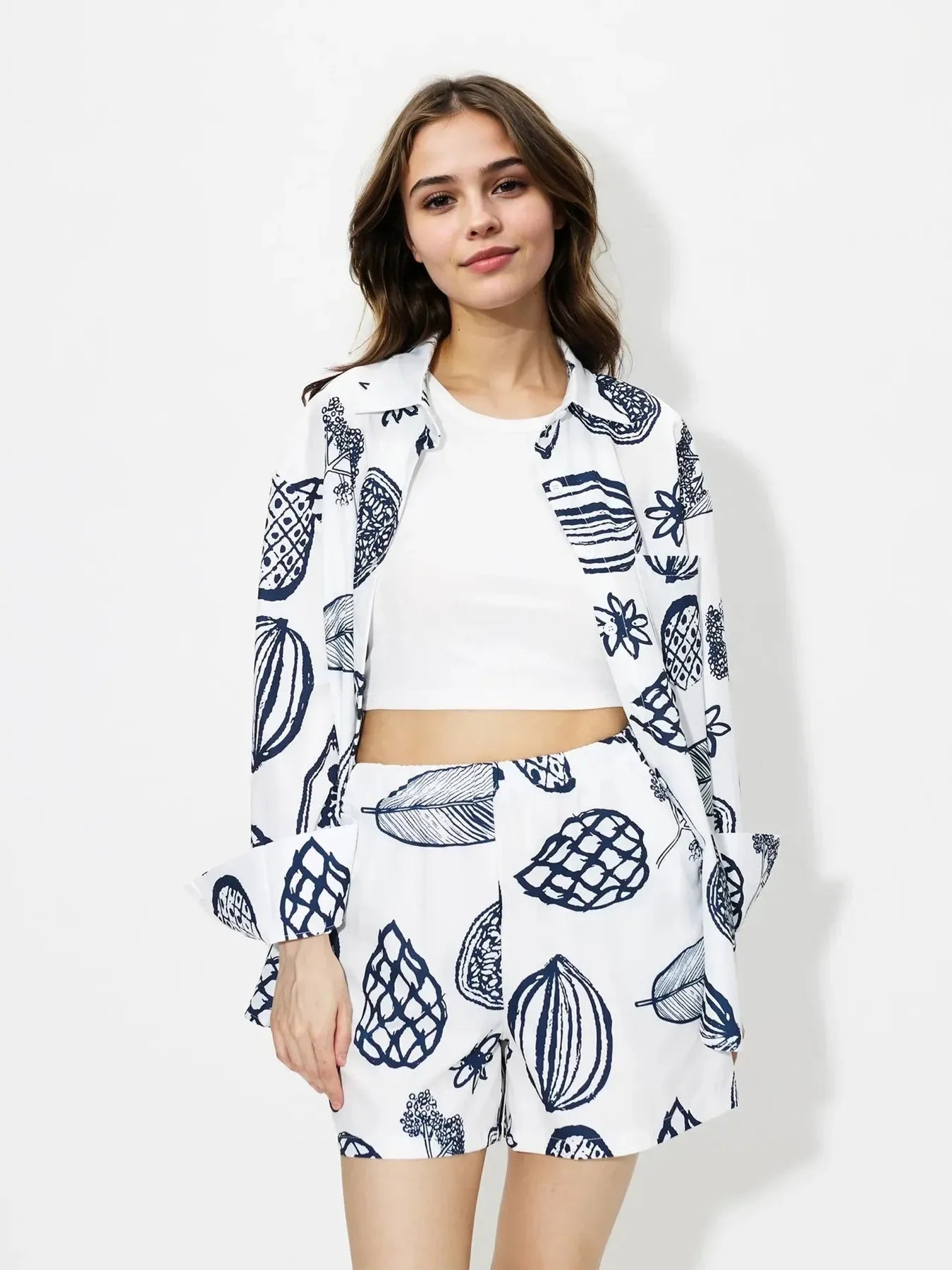 All Over Printed Two-Piece Set