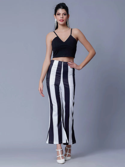 Strappy Rhinestone Detail Two Piece Set