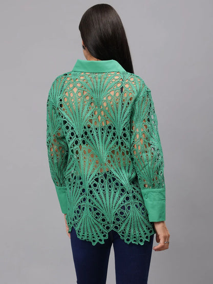 Lace Oversize Shirt