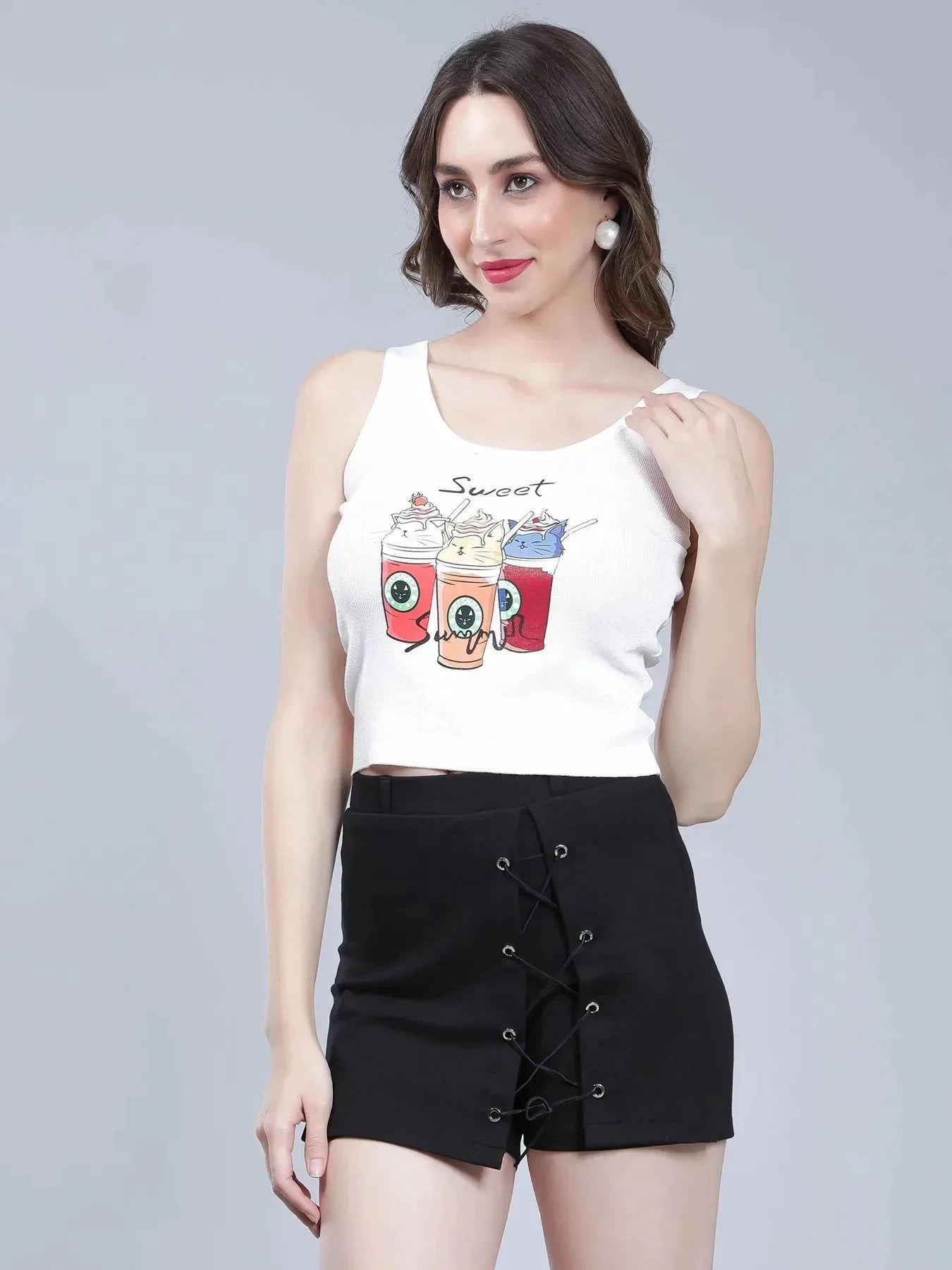 Sweet Summer Ribbed Tank Top