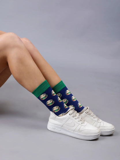 Cotton Printed Socks
