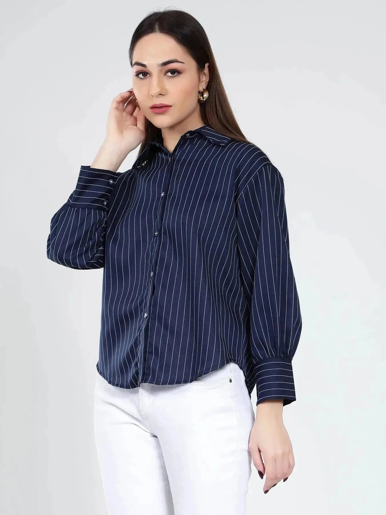 Pin Stripe Formal Shirt