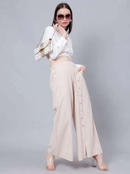 Classic Blouse &amp; Culottes Set