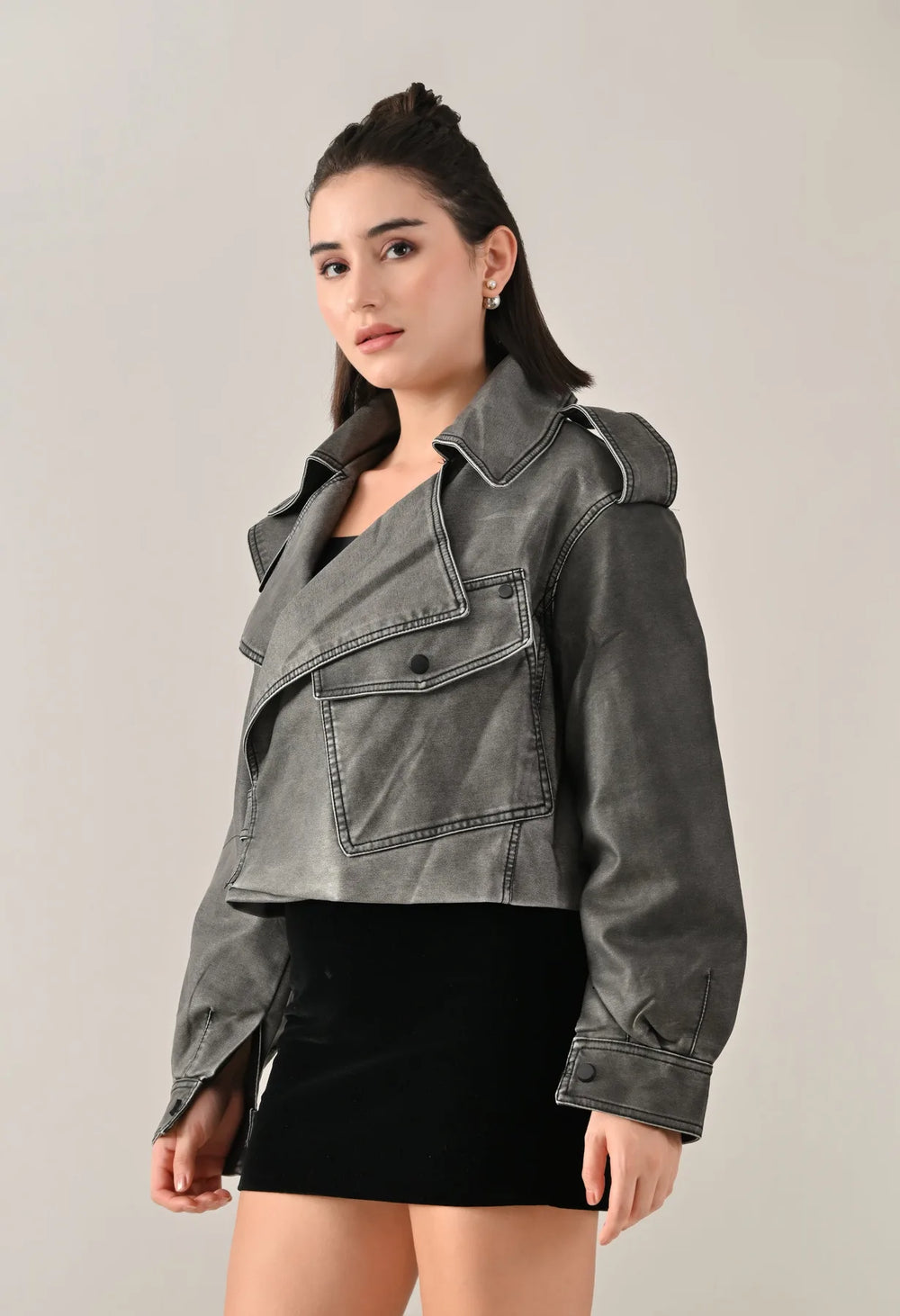 Urban Edge Leather Jacket