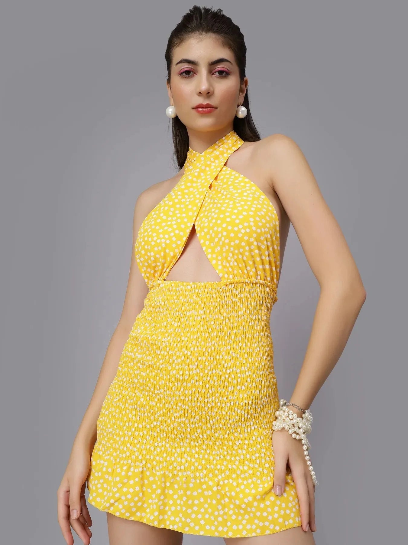 Sexy Backless Mini Bodycon Dress