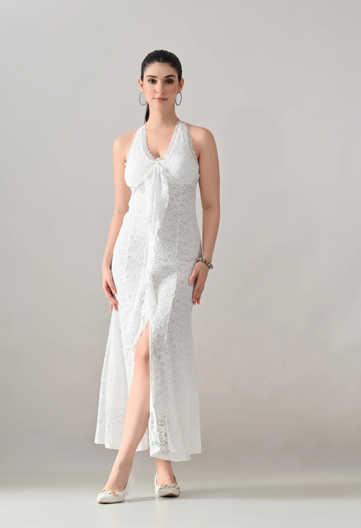 Ethereal Lace Maxi Dress
