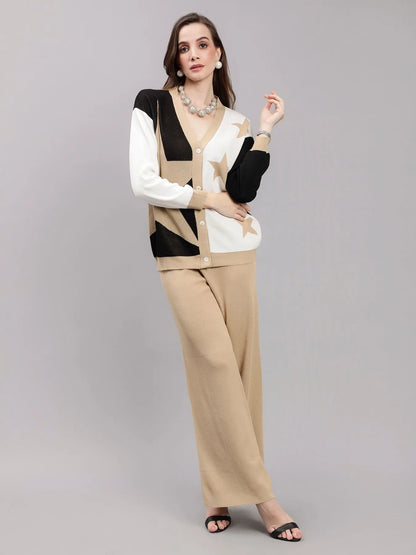 Star Knit Two Piece Set