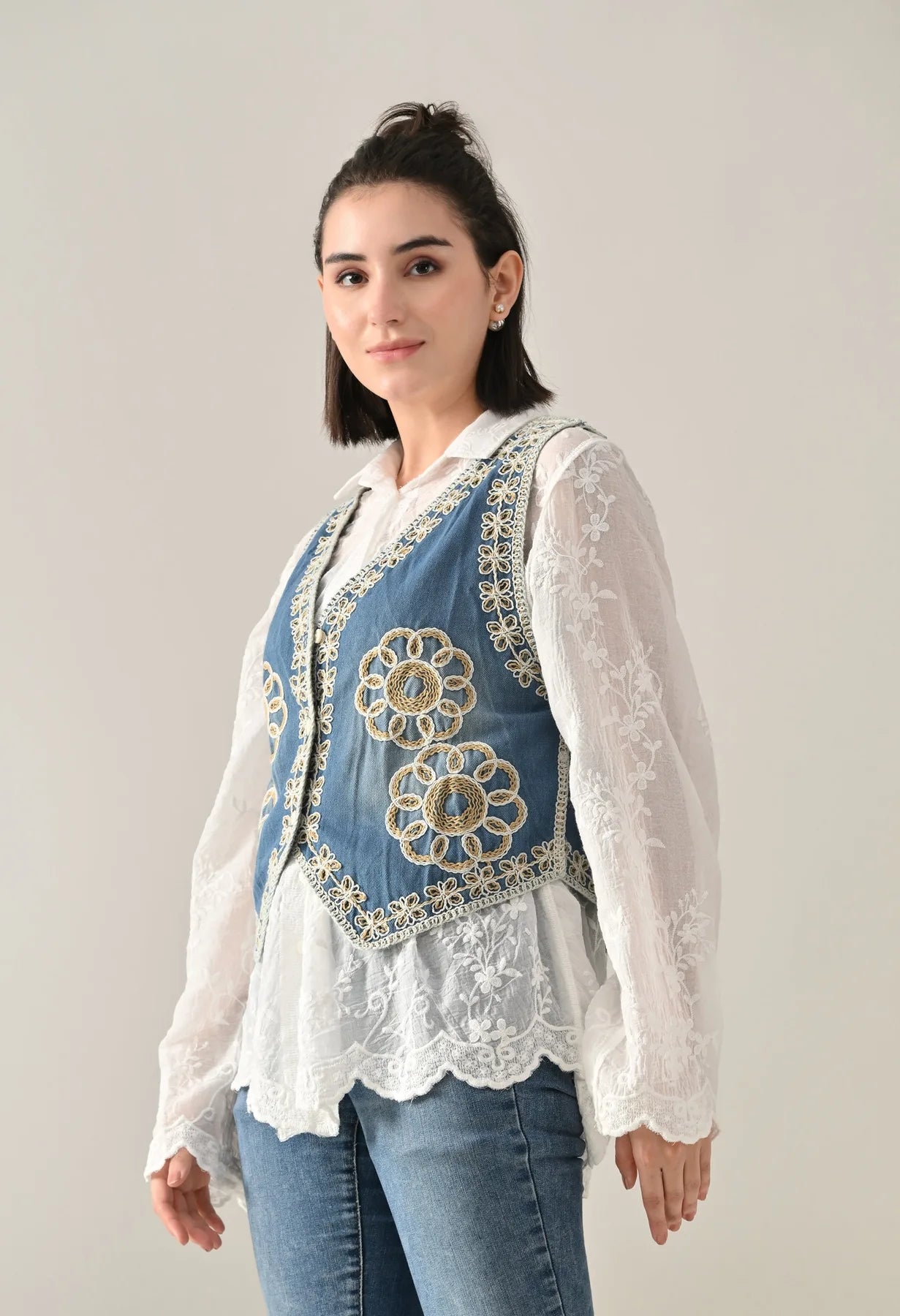 Luxe Duo Shirt Vest Set