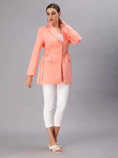 Criss-Cross Oversized Blazer