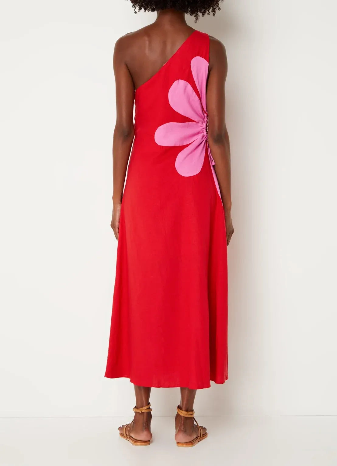 One-Shoulder Cut-Out Dress