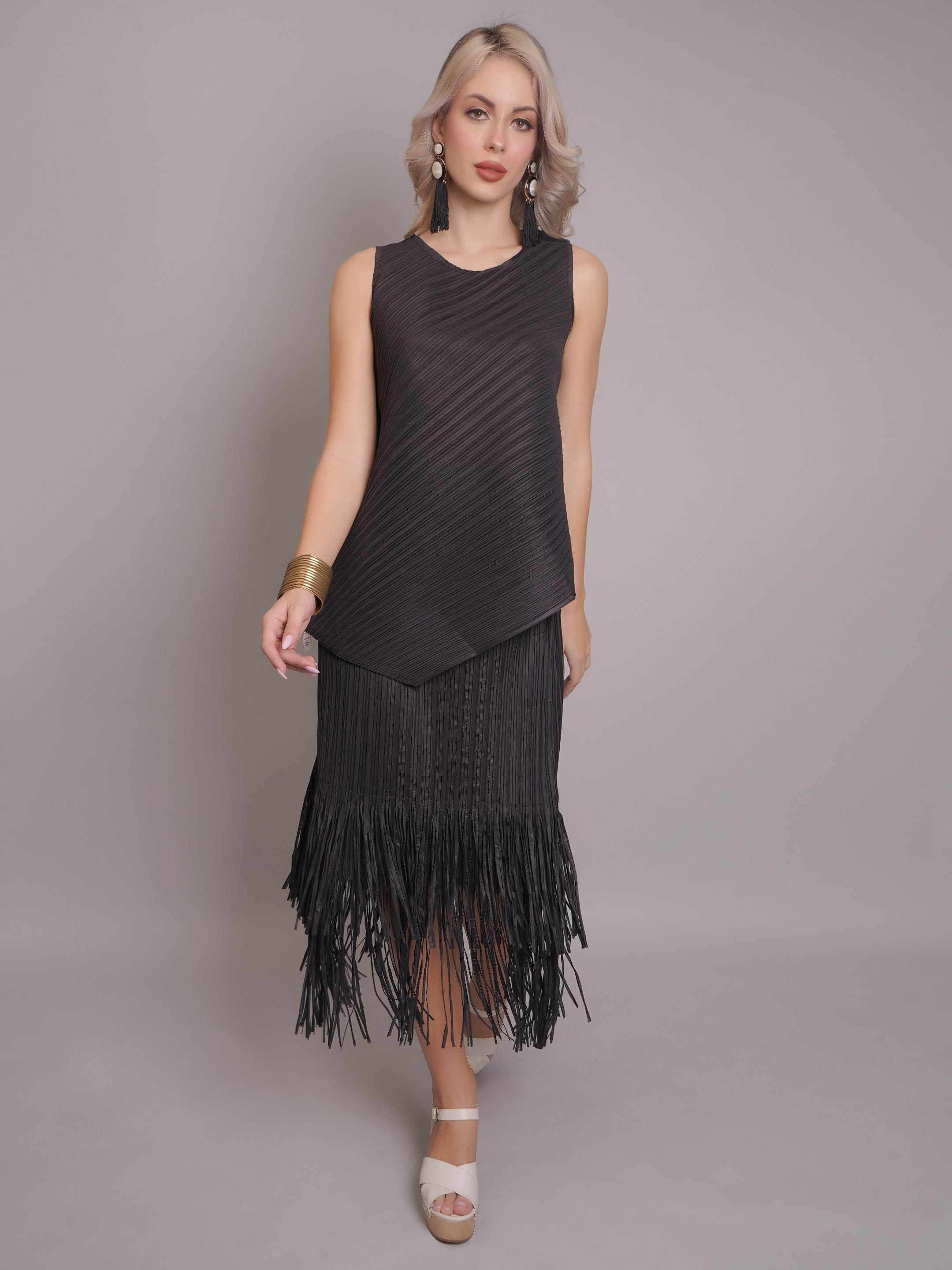 Tassle Two-Piece Set