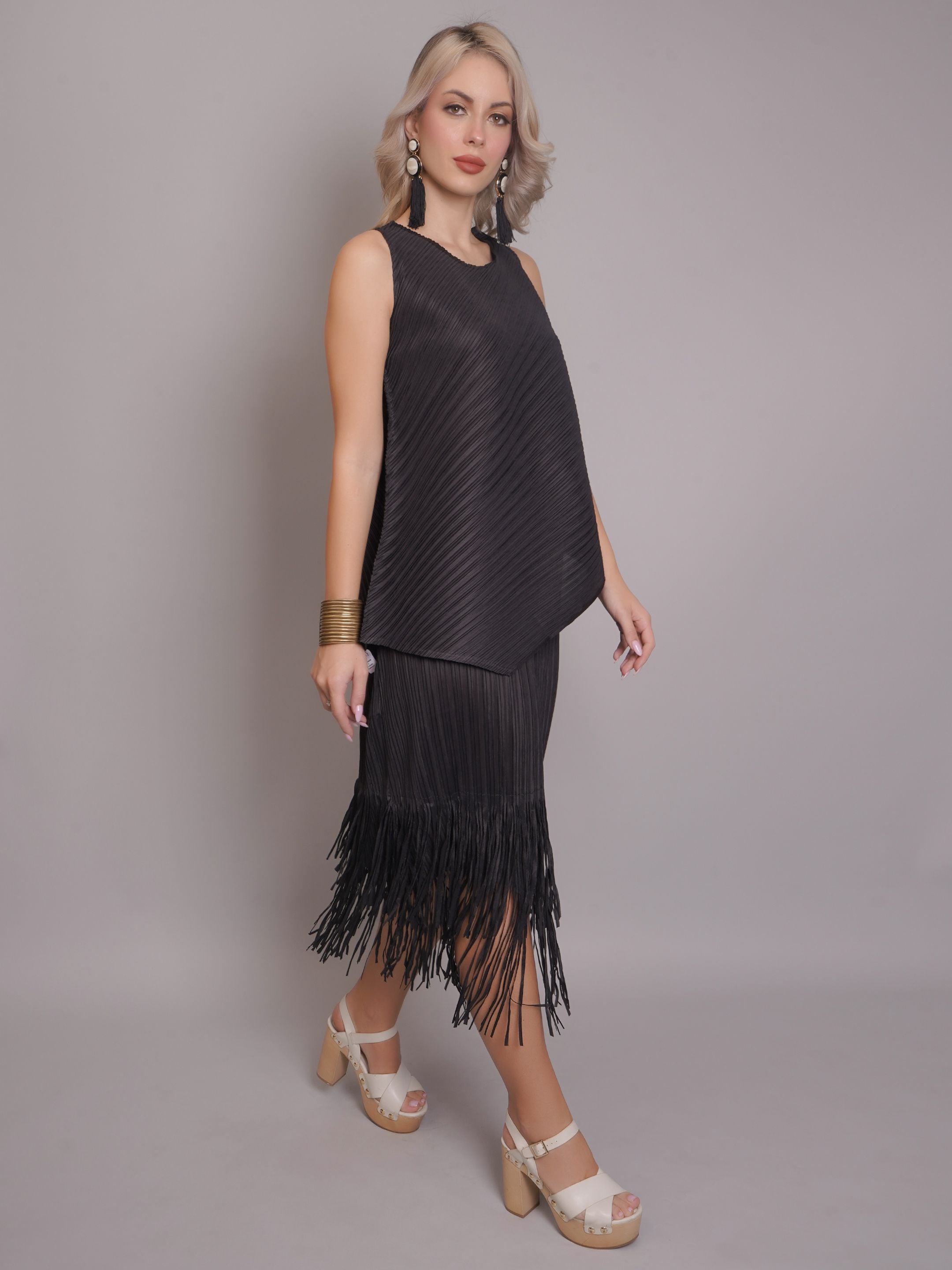 Tassle Two-Piece Set