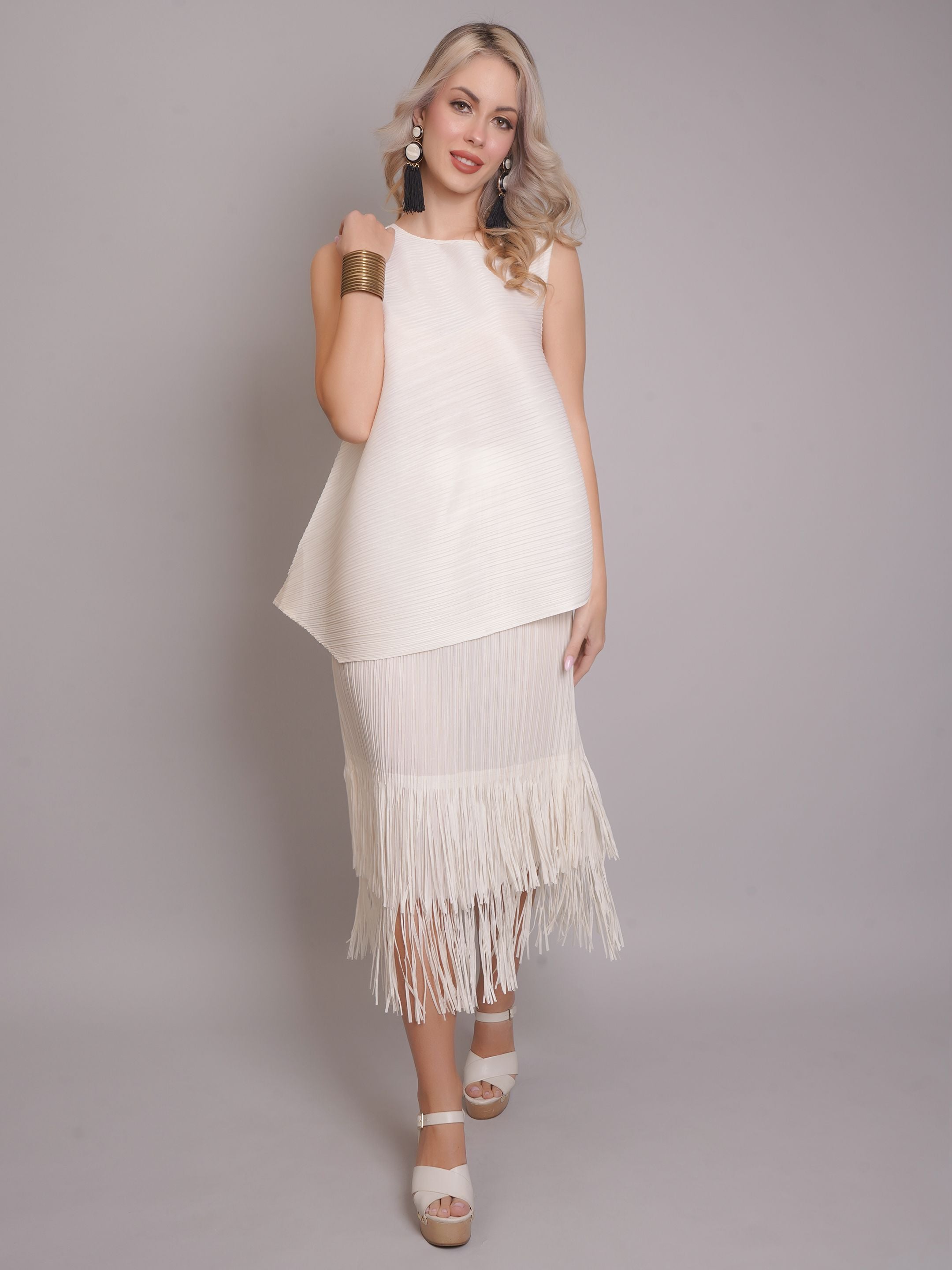 Tassle Two-Piece Set