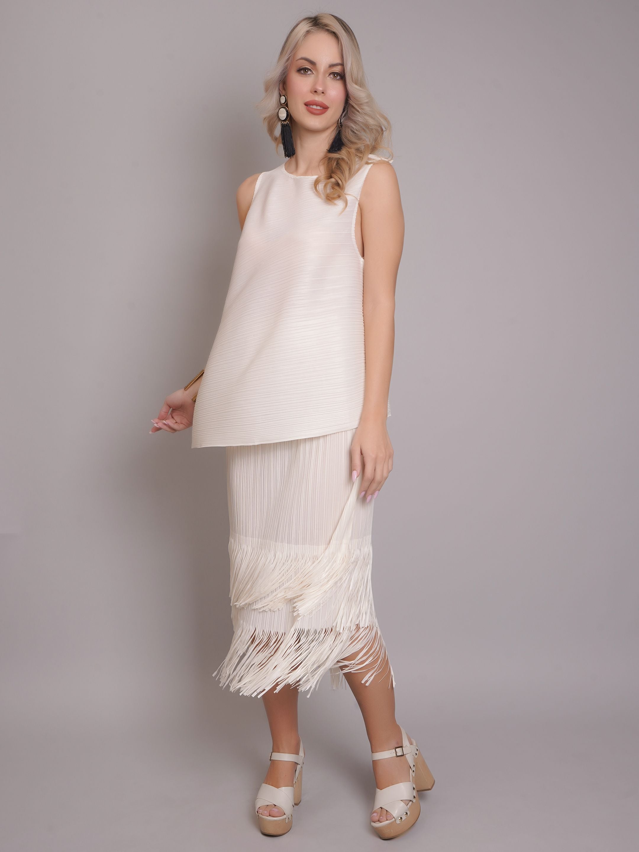 Tassle Two-Piece Set