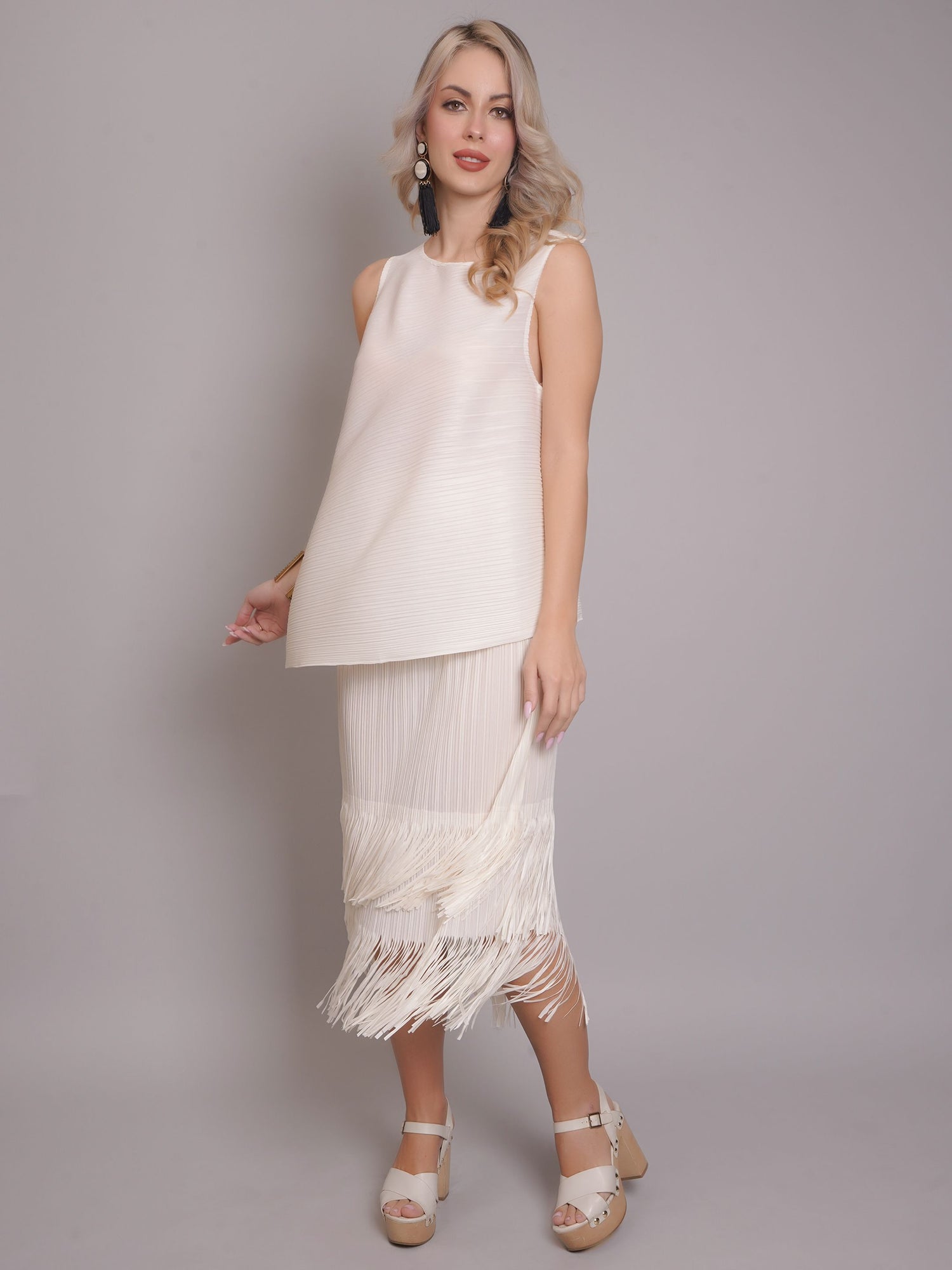 Tassle Two-Piece Set