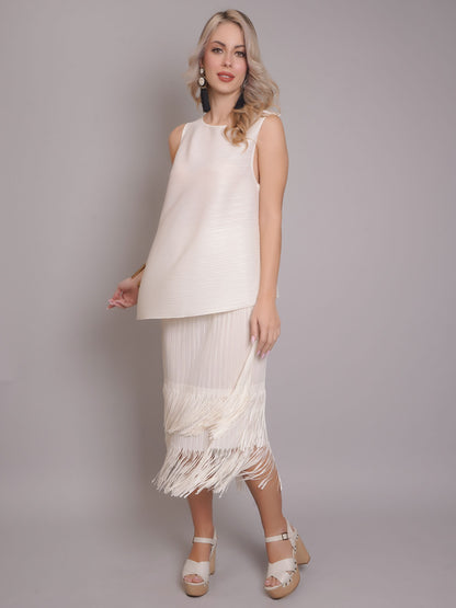 Tassle Two-Piece Set