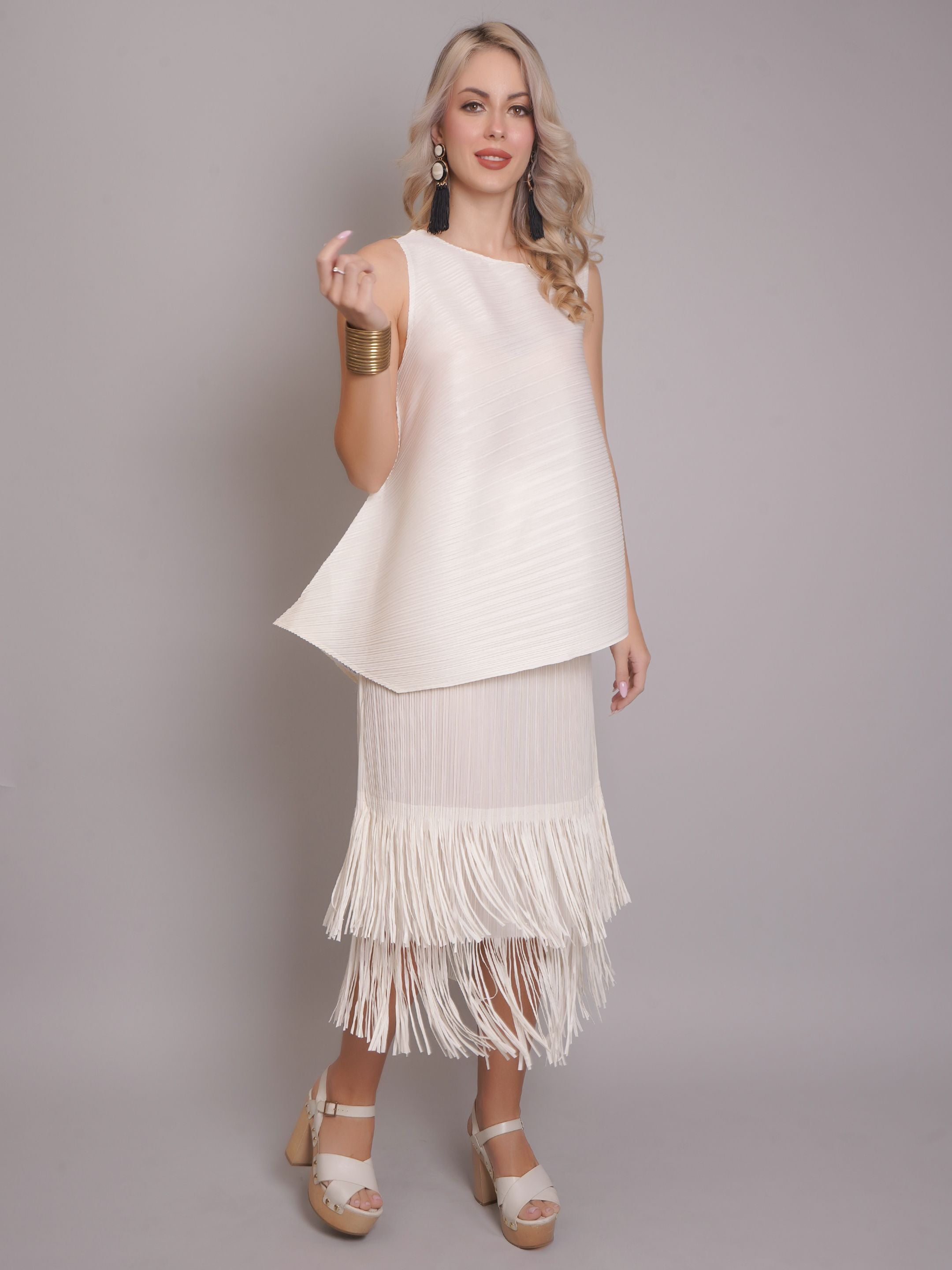 Tassle Two-Piece Set